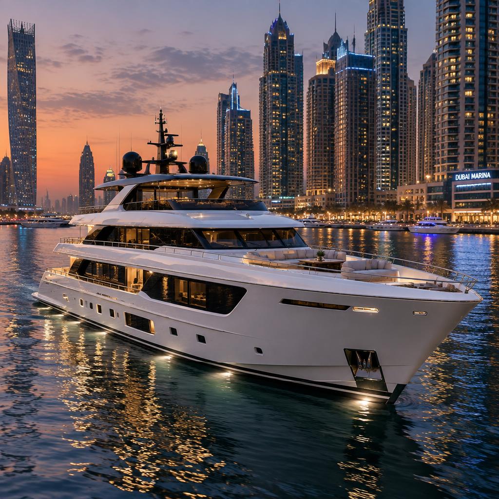 88 FT Gulf Craft luxury yacht for rent in Dubai