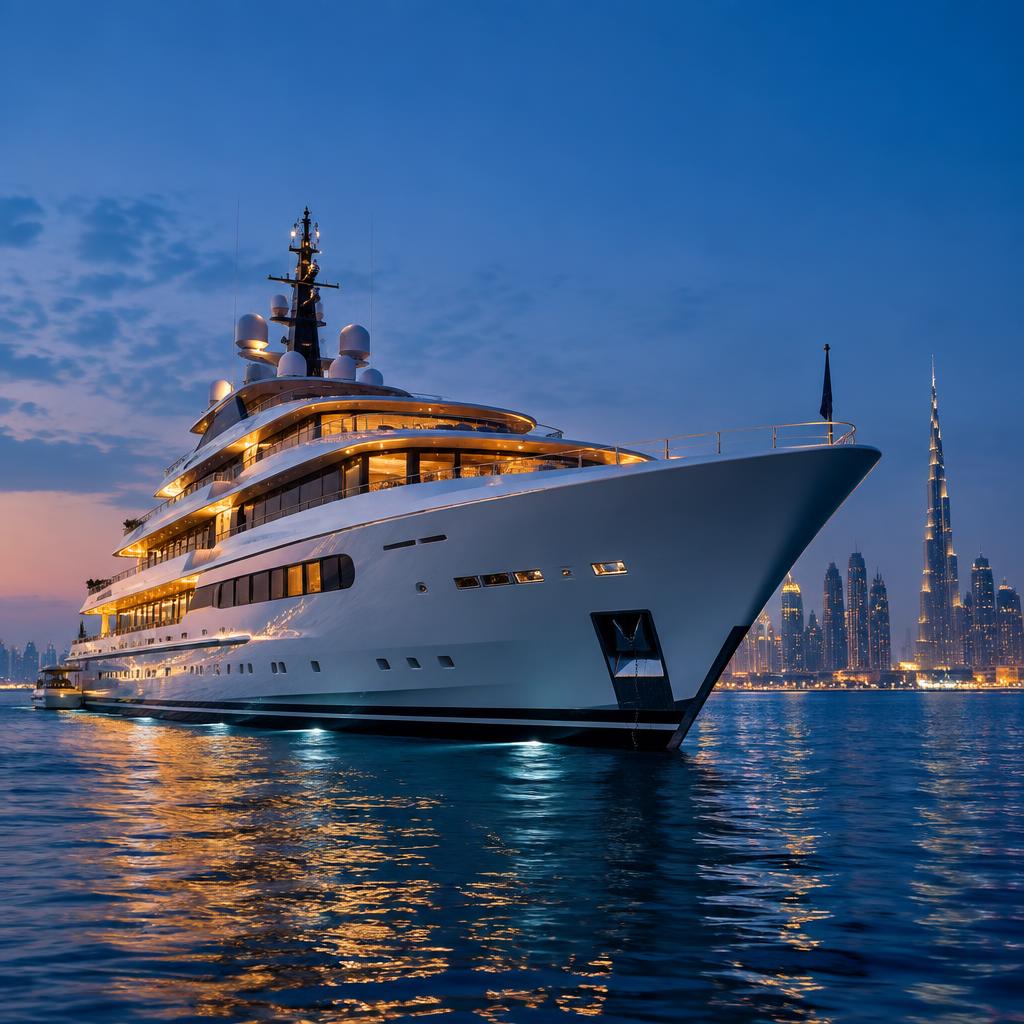 101+ FT Haigan Flagship luxury yacht daily charter in Dubai