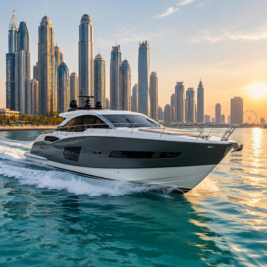 52 FT AS Sea Breeze luxury yacht for rent in Dubai